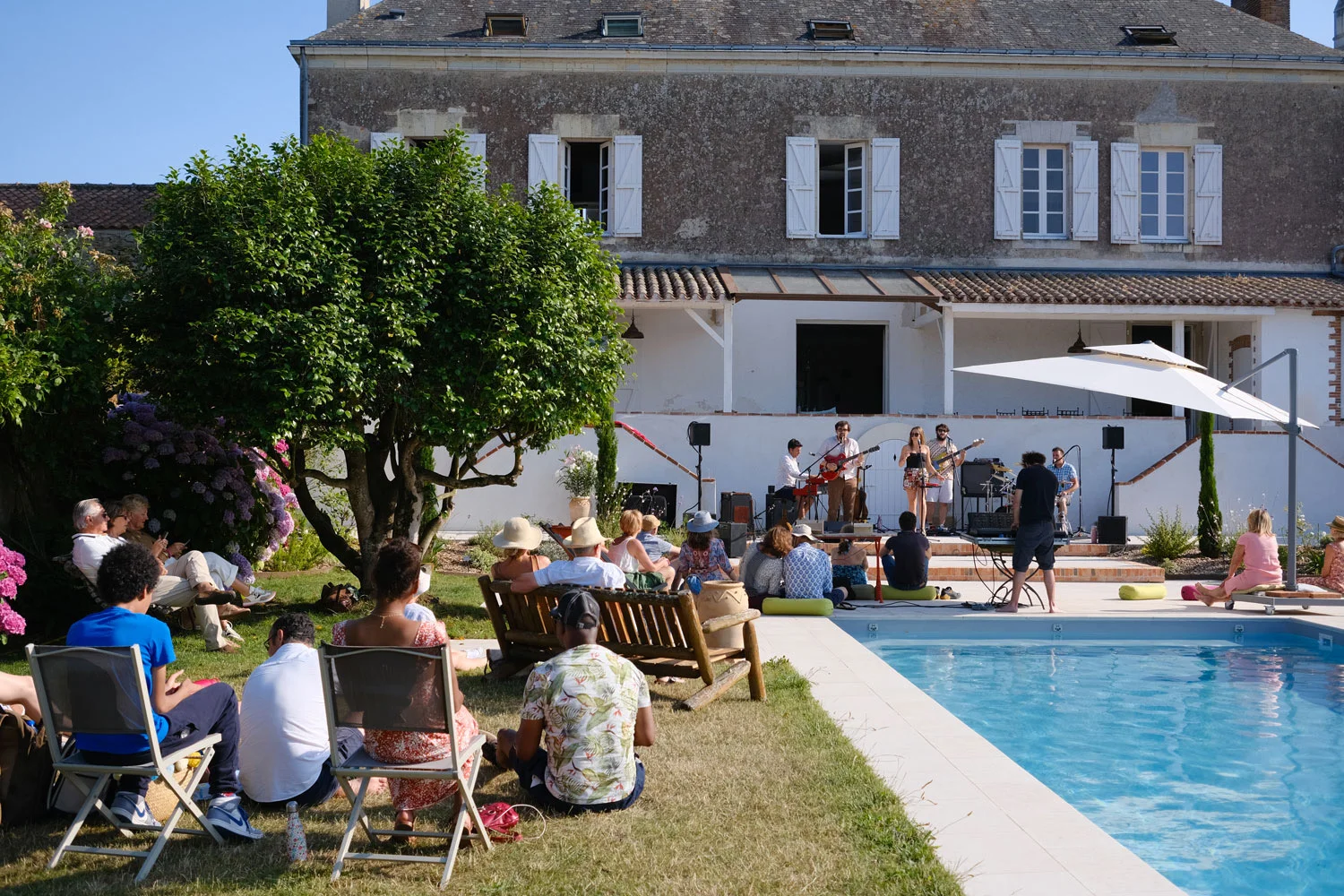 photo d'un concert aux Grands Jardins